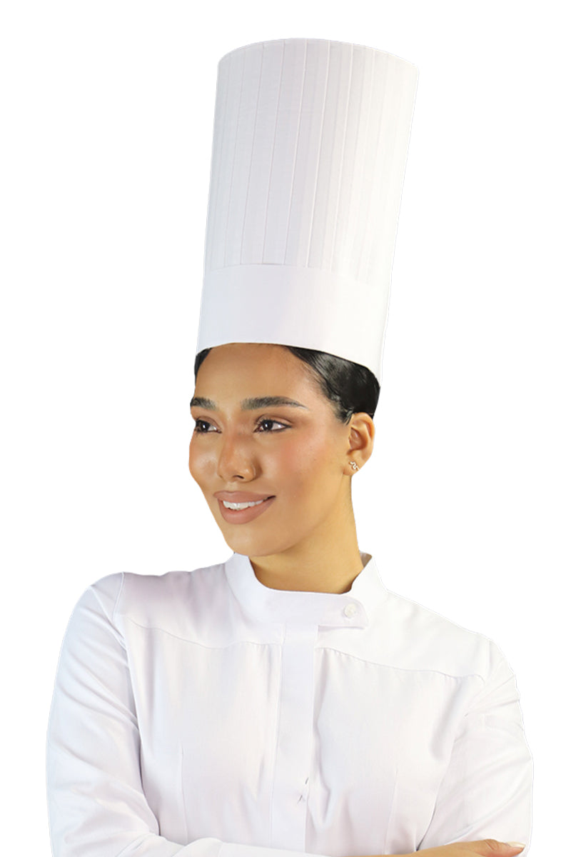 Pleated Chef Hat C20