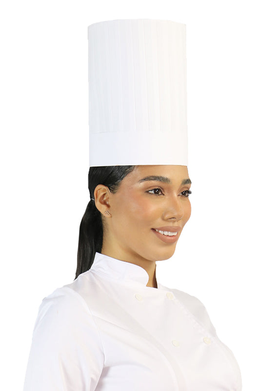 Pleated Chef Hat C10