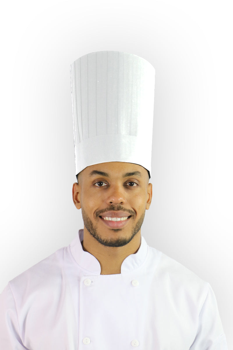 Pleated Chef Hat C10