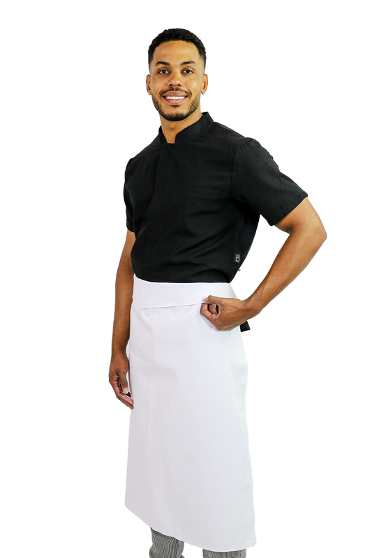Four-Way Chef Apron with Waistband