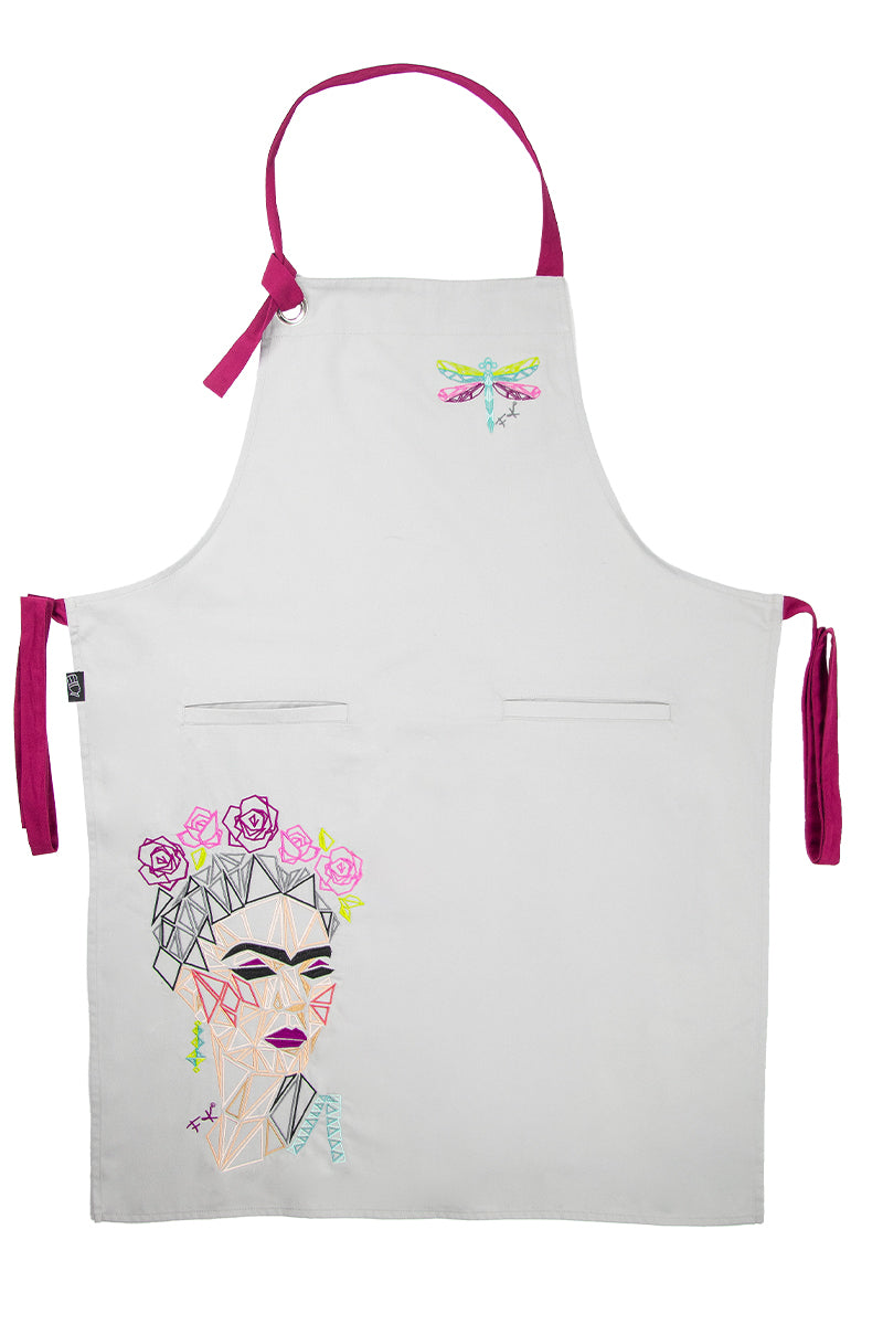 Frida Kahlo Apron 5 Silver