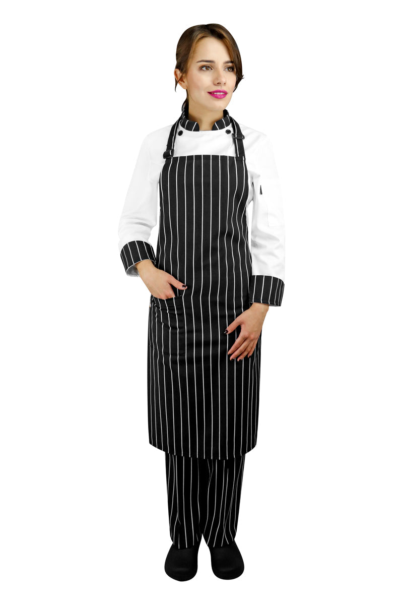 Printed Bib Chef Apron - PermaChef USA 