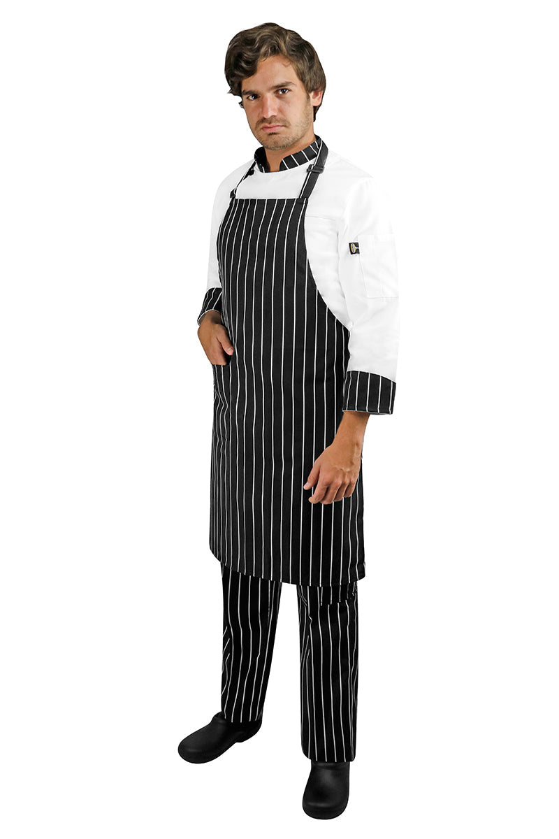Printed Bib Chef Apron - PermaChef USA 
