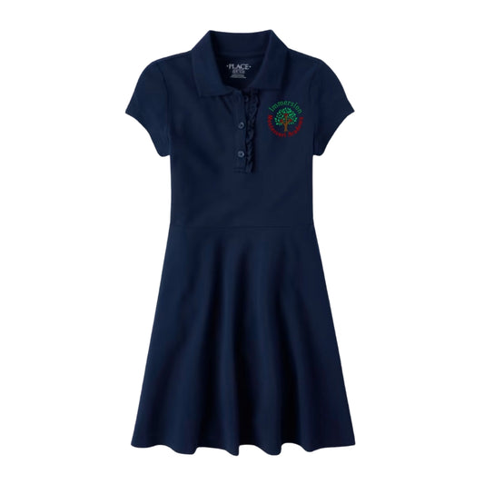 Toddler Girls Uniform Pique Polo Dress MONTESSORI