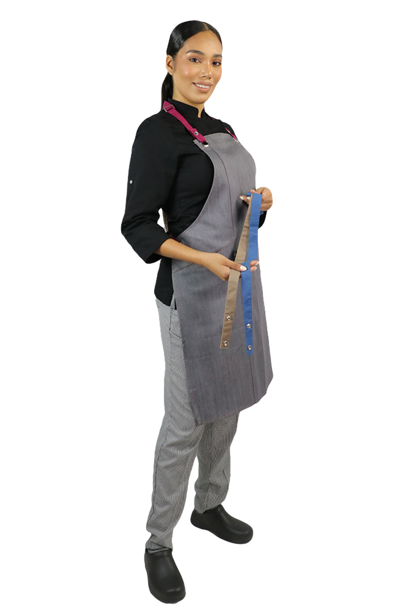 Bib Apron With Interchangeable Straps