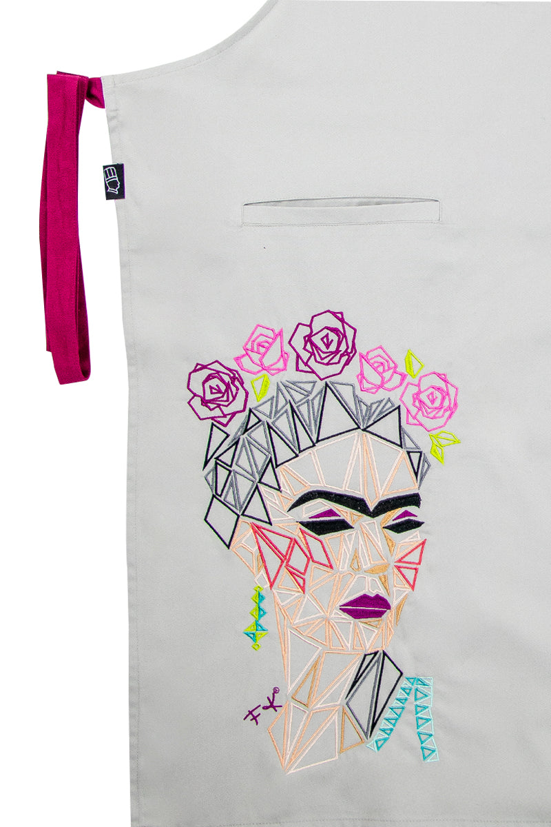 Frida Kahlo Apron 5 Silver