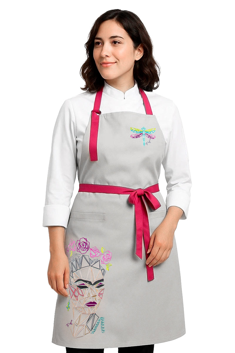 Frida Kahlo Apron 5 Silver