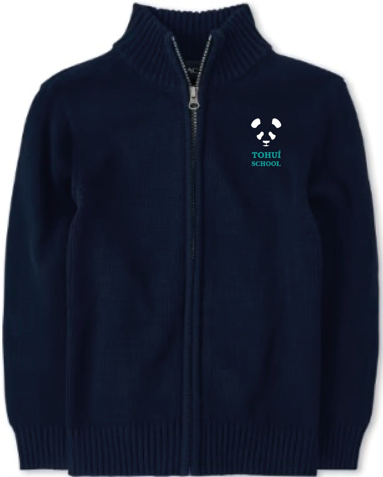 Unisex Tidal Zip-Up Sweater TOHUI