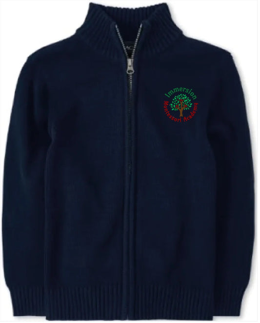 Unisex Tidal Zip-Up Sweater MONTESSORI